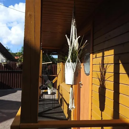 Domki U Skrzata Leba Exterior photo