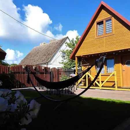 Domki U Skrzata Leba Exterior photo